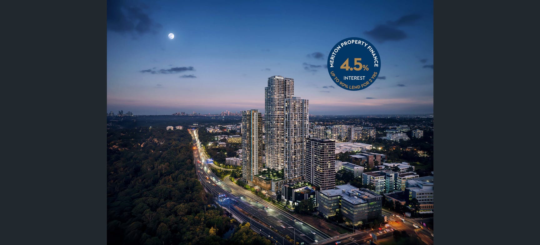 Trilogy — 100-108 Talavera Rd, Macquarie Park · Meriton